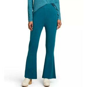 WOMEN'S High-Rise Flare Sweater Pants - Victor Glemaud x Target Teal Blue M